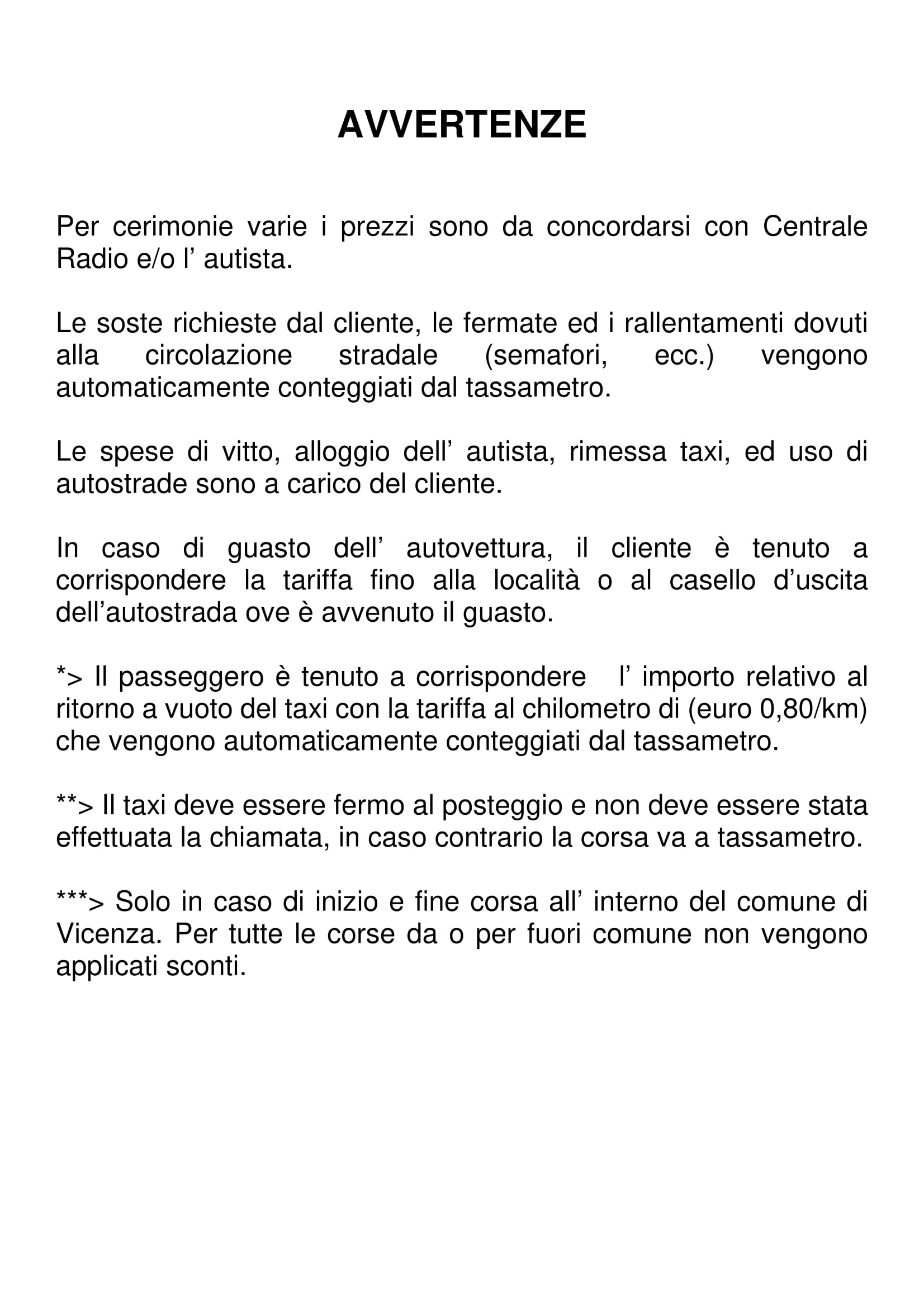 tariffe-taxi-vicenza-2017-2